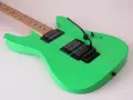 Dean Custom Zone II Nuclear Green Electric Guitar with Gig Bag