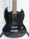 Epiphone Samick Korea SG G-310 in Ebony with Protection Racket Gig Bag