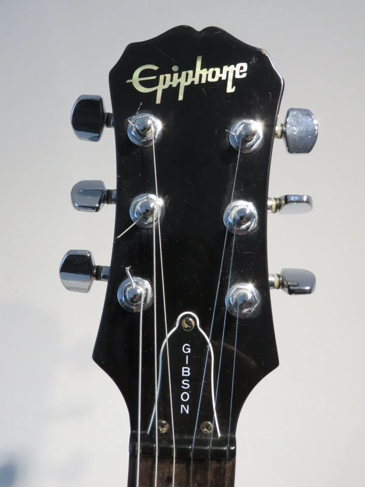 Epiphone Samick Korea SG G-310 in Ebony with Protection Racket Gig Bag