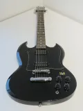 Epiphone Samick Korea SG G-310 in Ebony with Protection Racket Gig Bag