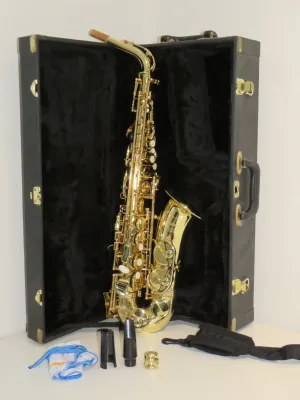 Chateau Alto Saxophone with Case in Near Mint Condition