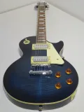 2005 Epiphone Les Paul Standard Plus Top in Trans Blue Burst with Gig Bag