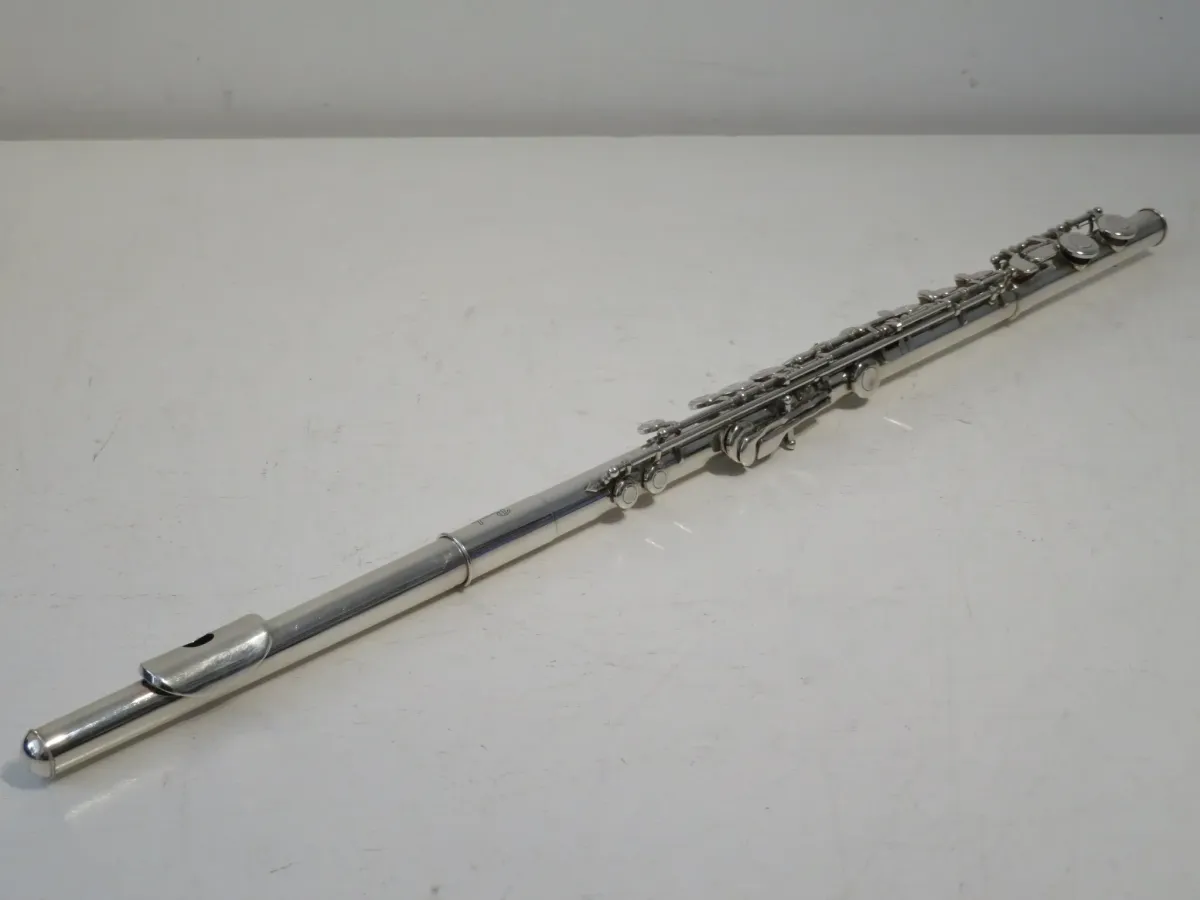 Pearl Japan NS-600E Flute with Solid Silver Head Joint with Case