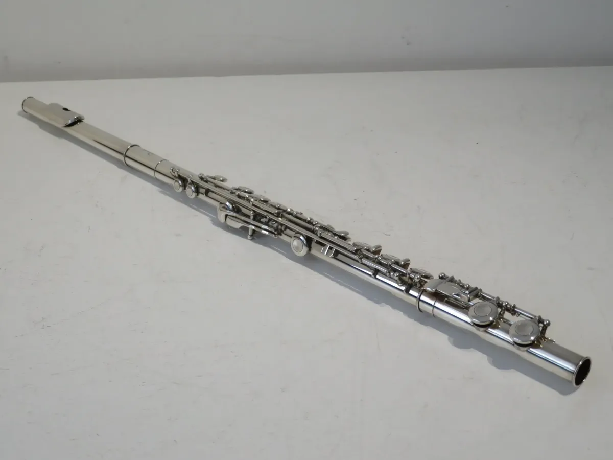 Pearl Japan NS-600E Flute with Solid Silver Head Joint with Case