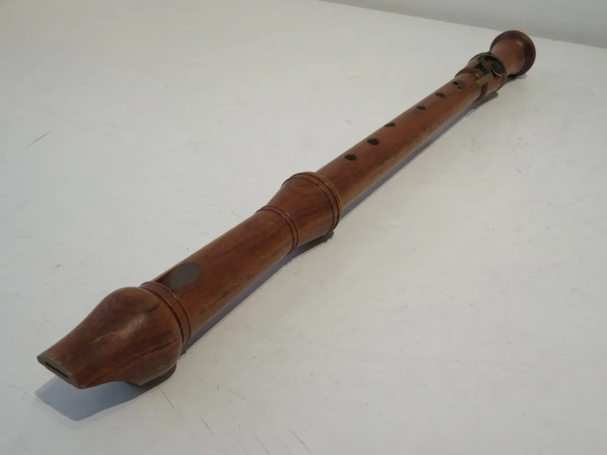 Kung 805 Studio Tenor Recorder with C Key in Pearwood with Case