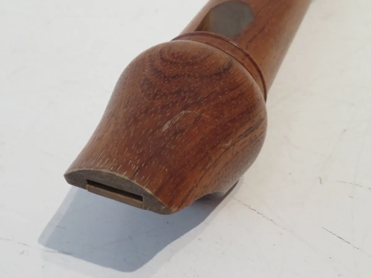 Kung 805 Studio Tenor Recorder with C Key in Pearwood with Case