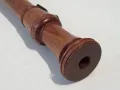 Kung 805 Studio Tenor Recorder with C Key in Pearwood with Case