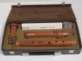 Kung 805 Studio Tenor Recorder with C Key in Pearwood with Case