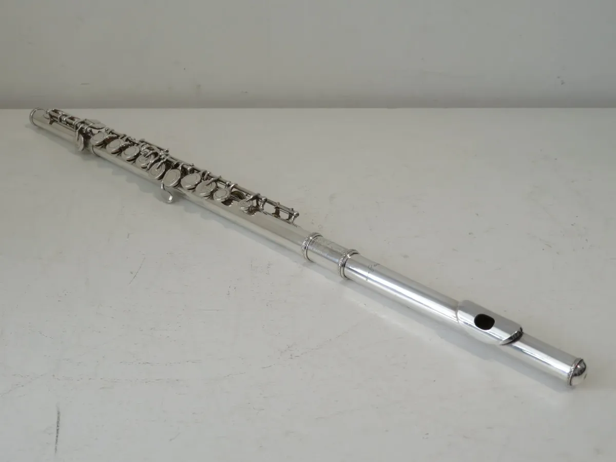 Trevor James Master Series II Solid Silver Professional Flute with Cases