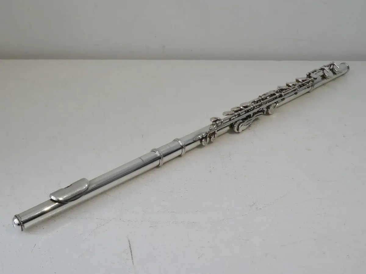 Trevor James Master Series II Solid Silver Professional Flute with Cases