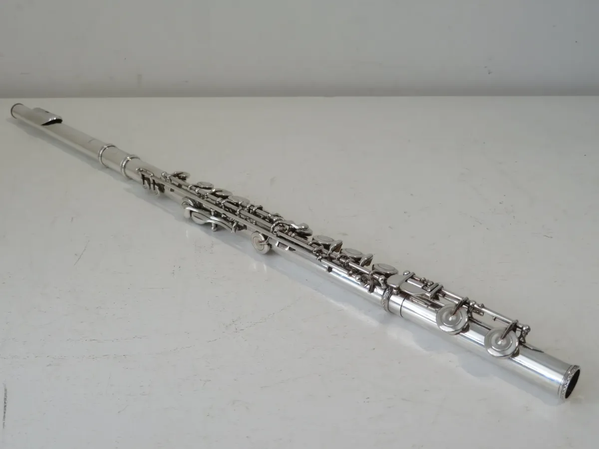 Trevor James Master Series II Solid Silver Professional Flute with Cases