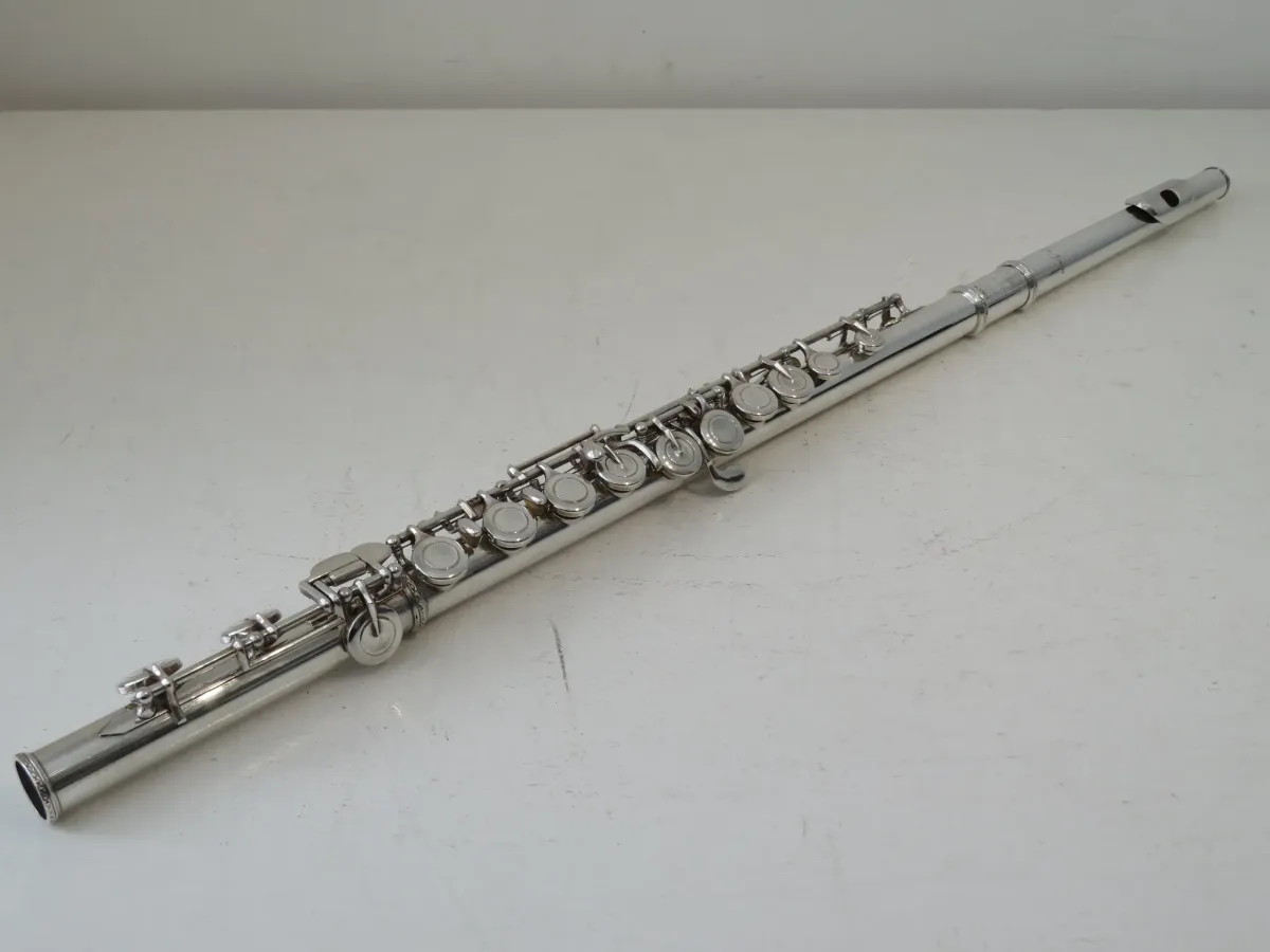 Trevor James Master Series II Solid Silver Professional Flute with Cases