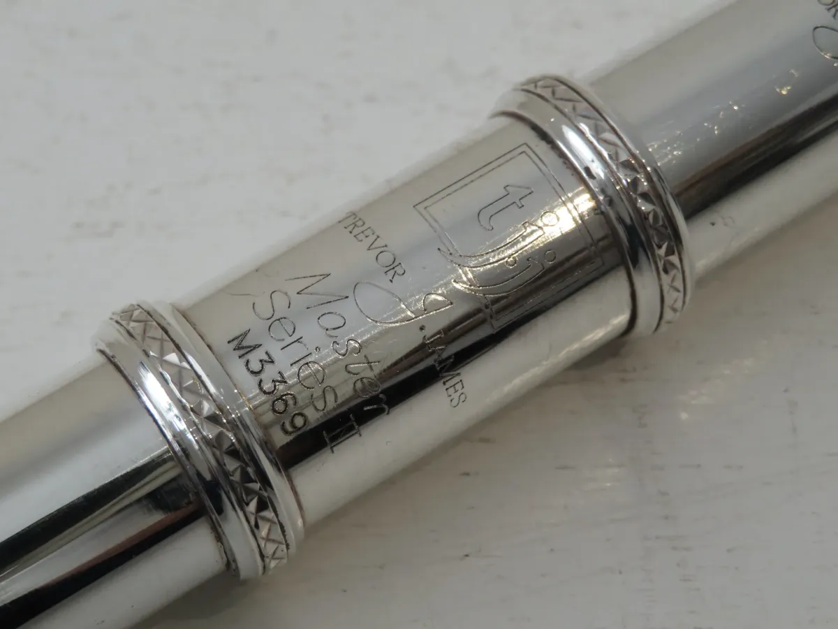 Trevor James Master Series II Solid Silver Professional Flute with Cases