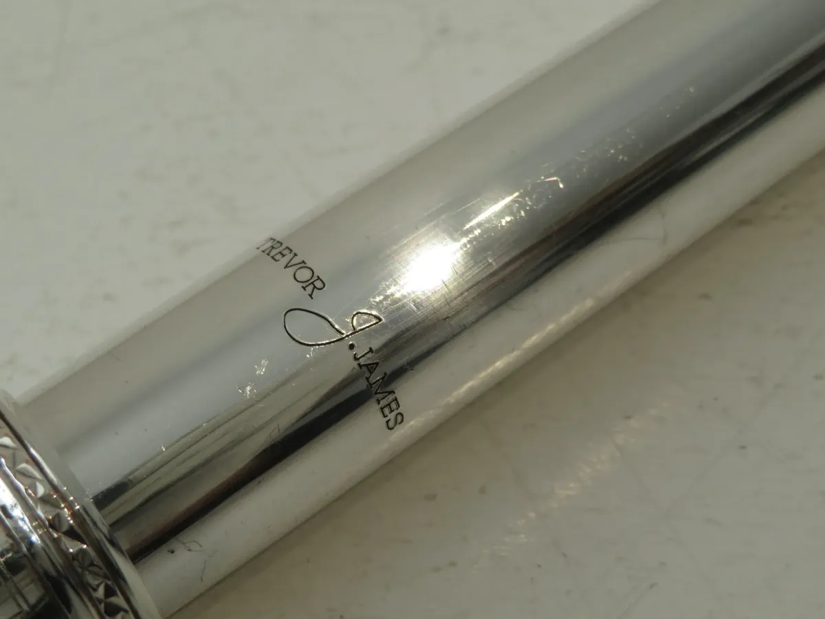 Trevor James Master Series II Solid Silver Professional Flute with Cases