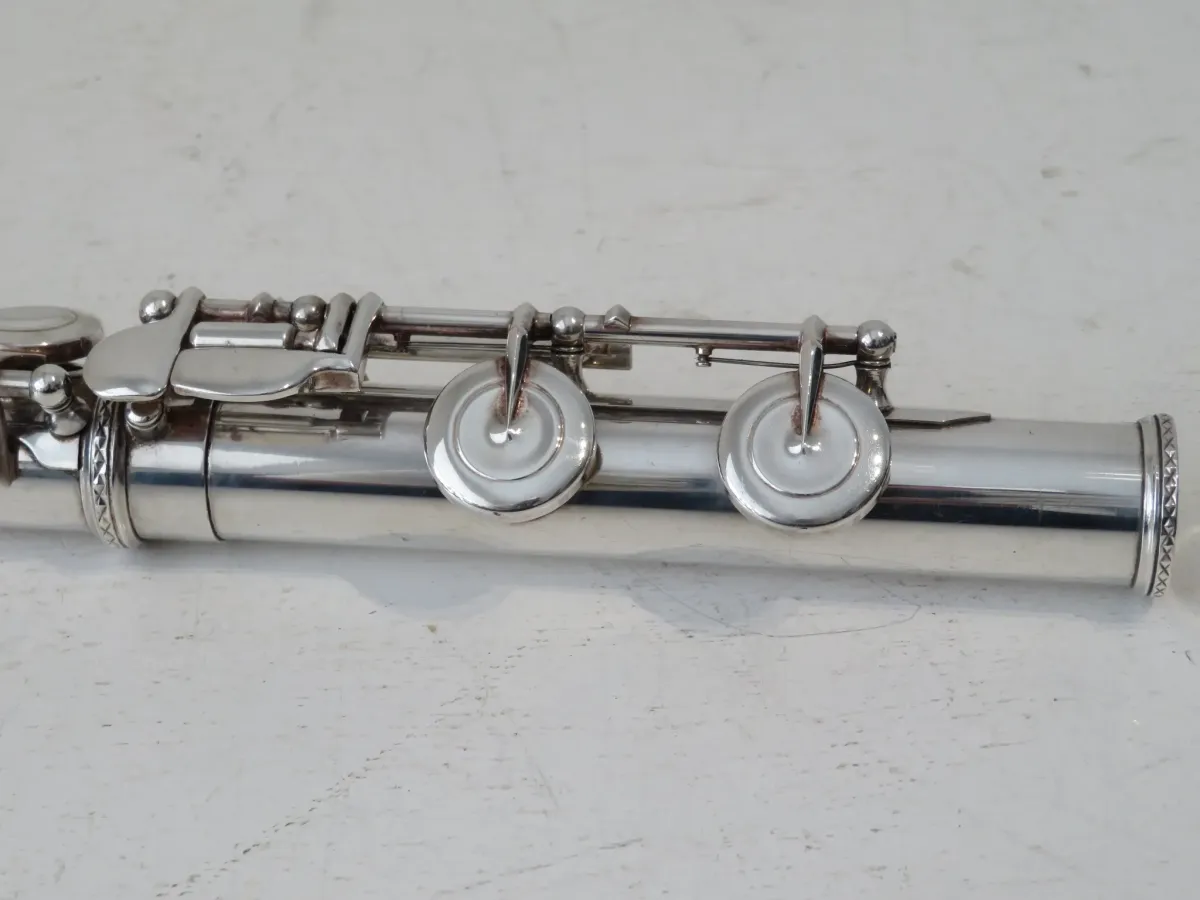 Trevor James Master Series II Solid Silver Professional Flute with Cases