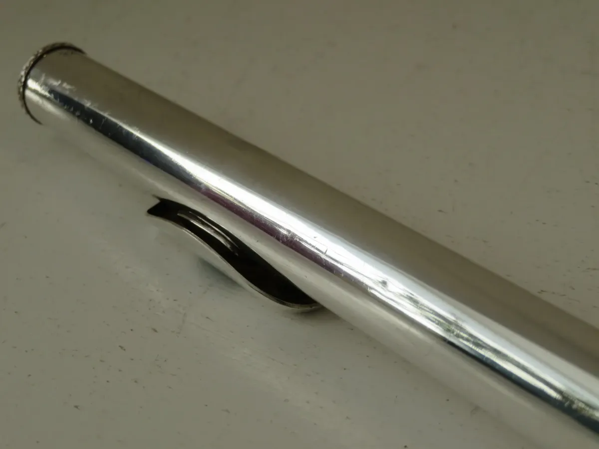 Trevor James Master Series II Solid Silver Professional Flute with Cases
