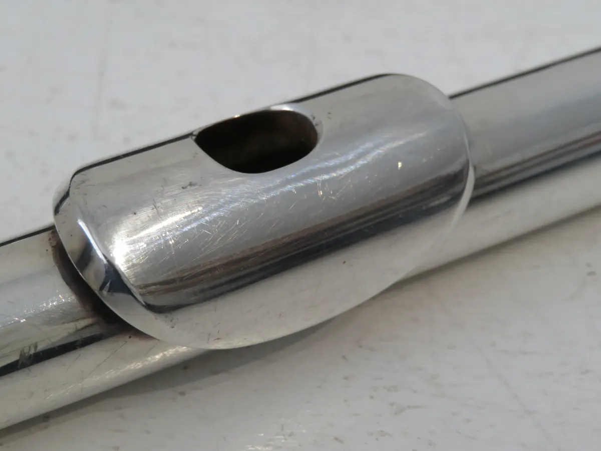 Trevor James Master Series II Solid Silver Professional Flute with Cases