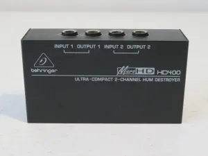 Behringer MicroHD HD400 Hum Destroyer