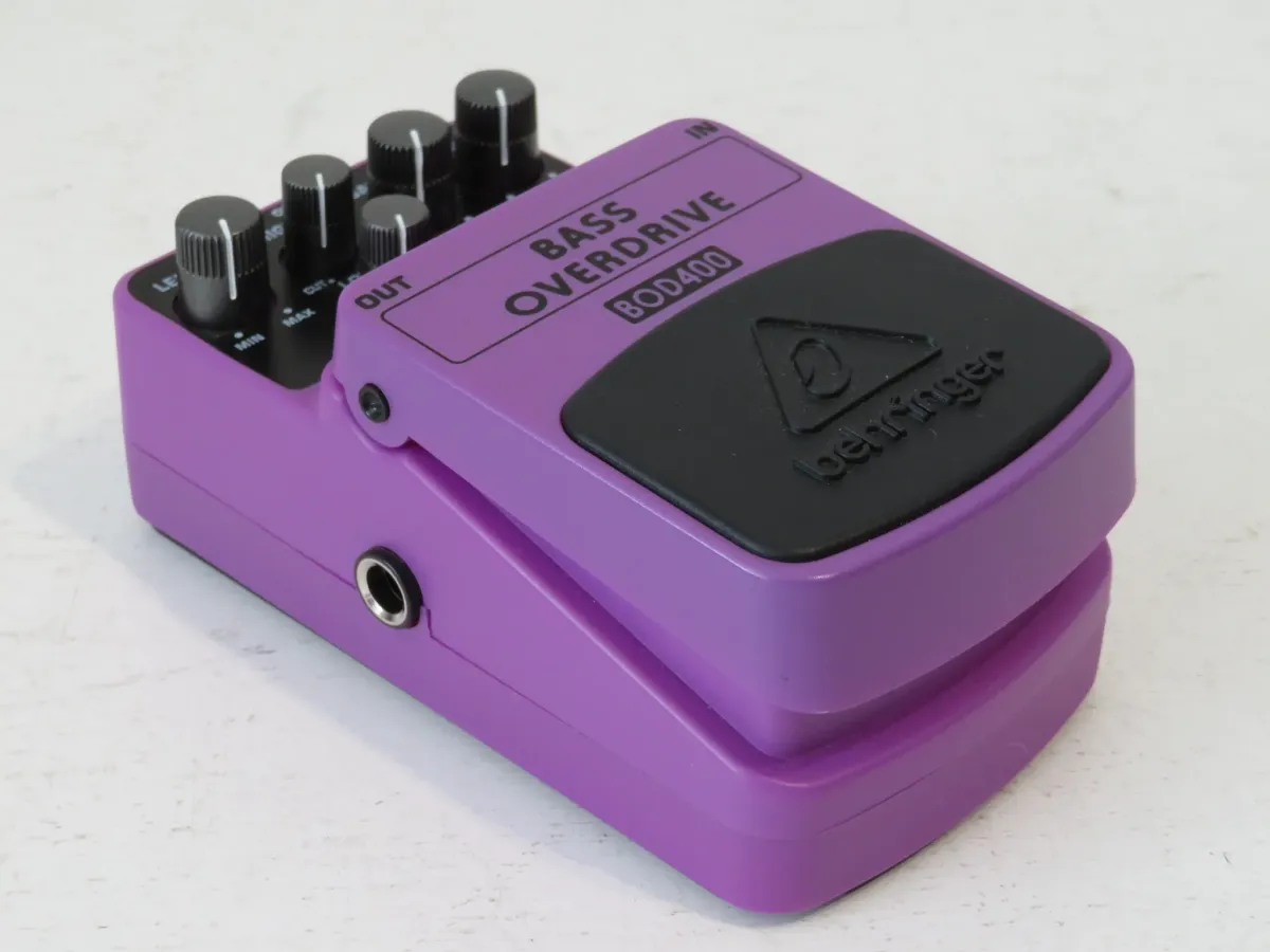 Behringer BOD400 Bass Overdrive Guitar Effects Pedal – Boxed