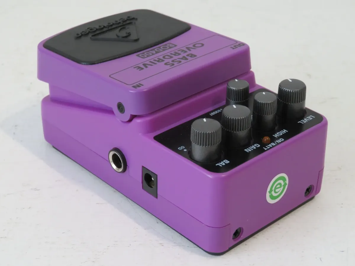 Behringer BOD400 Bass Overdrive Guitar Effects Pedal – Boxed