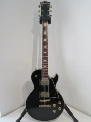 1970's Shaftesbury Made in Japan Les Paul Electric Guitar in Black - Great Player