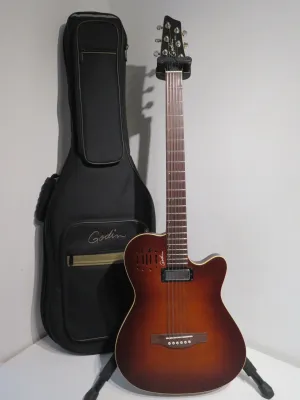 Godin A6 Ultra Baritone Guitar in Burnt Umber - Mint Condition
