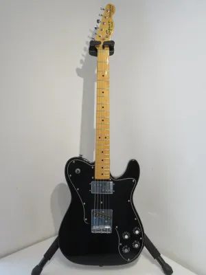 2012 Squier Vintage Modified Telecaster Custom Electric Guitar in Black